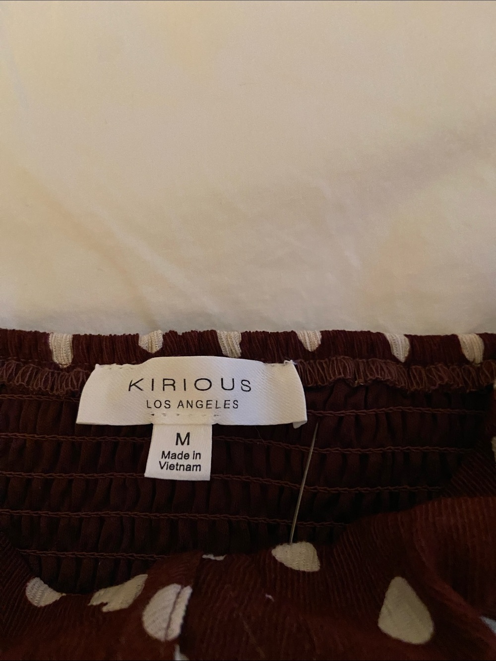 Brown Polka Dot Spaghetti Strap Dress - Picture 12 of 14
